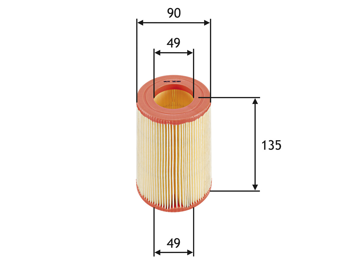 AIR FILTER - ROUND TYPE